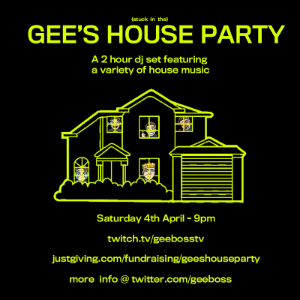 House Party 1 flyer